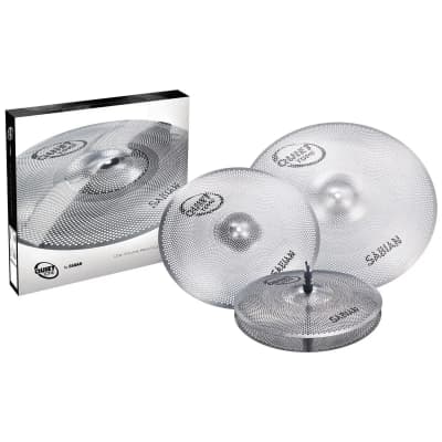 Sabian QTPC503 Quiet Tone Low Volume 14 / 16 / 20" Cymbal Pack (King of Prussia, PA) image 1