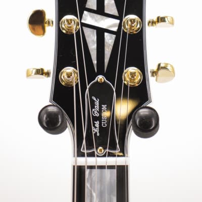 Gibson Les Paul Custom Ebony Electric Guitar image 3