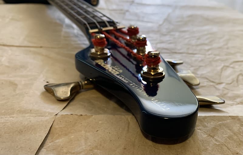 Rockoon Schaller RB-61PJ Bass guitar 1989 - Transparent Blue