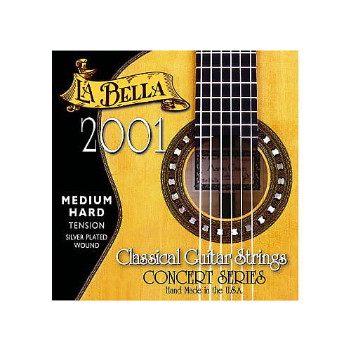 Jeu de Cordes pour Guitare Classique LA BELLA 2001 MEDIUM