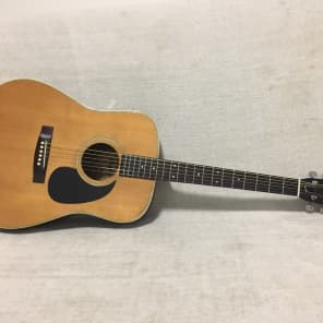 Vintage 1975 Morris W-20 Dreadnought Acoustic Guitar Japan