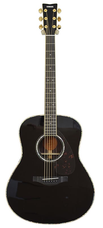 Yamaha LL16 D ARE BL Black Jumbo | Reverb