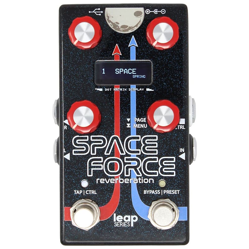 Alexander Pedals Space Force Reverberation Reverb Guitar Effect Pedal image 1