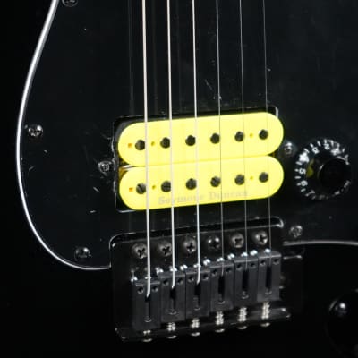 Eklein/Flaxwood Black Stratocaster Guitar image 7