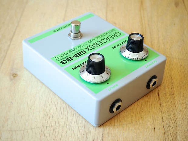 D*A*M Greasebox GB-83 Silicone Fuzz Boutique Guitar Effect Pedal