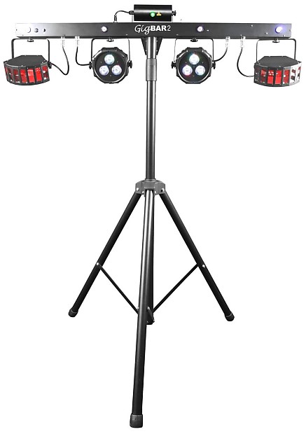 Chauvet Gig Bar 2.0 4-in-1 Lighting System w/ Stand, Footswitch image 1