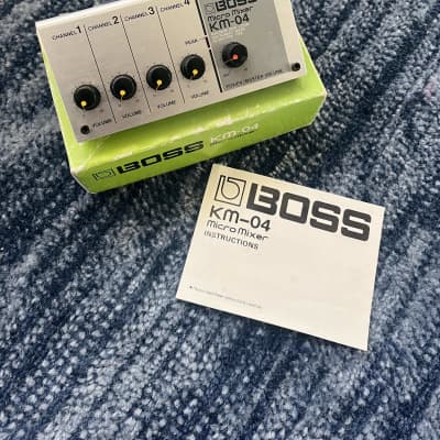 Boss KM-4 4 Channel Instrument Mixer - Made in Japan - | Reverb