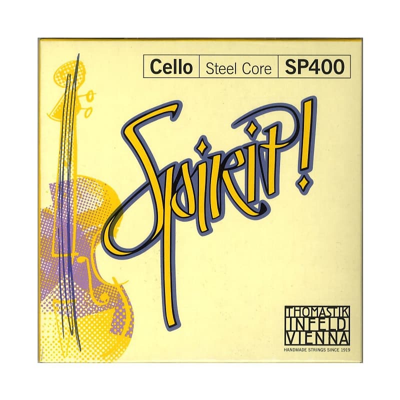 Thomastik SPIRIT! 4/4 Cello String Set image 1