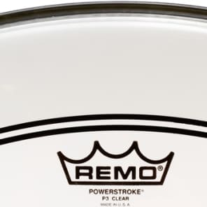 Remo Powerstroke P3 Clear Bass Drumhead - 26 inch - with 2.5 inch Impact Pad image 2