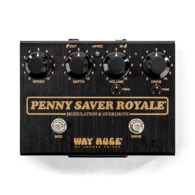 Reverb.com listing, price, conditions, and images for way-huge-penny-saver-royale-modulation-overdrive