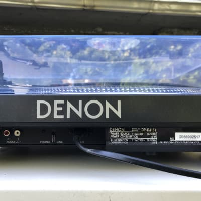 Denon Dj DP - DJ 151 Direct Drive Turntable 2000’s Black image 14