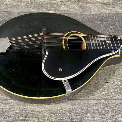 Gibson A-2 Mandolin Snakehead with Truss Rod 1923- Black image 2