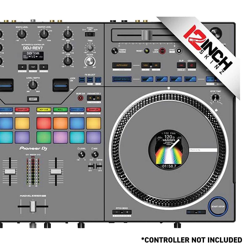 12 Inch Skinz (14) Piece Adhesive Kit for Pioneer DDJ-REV7