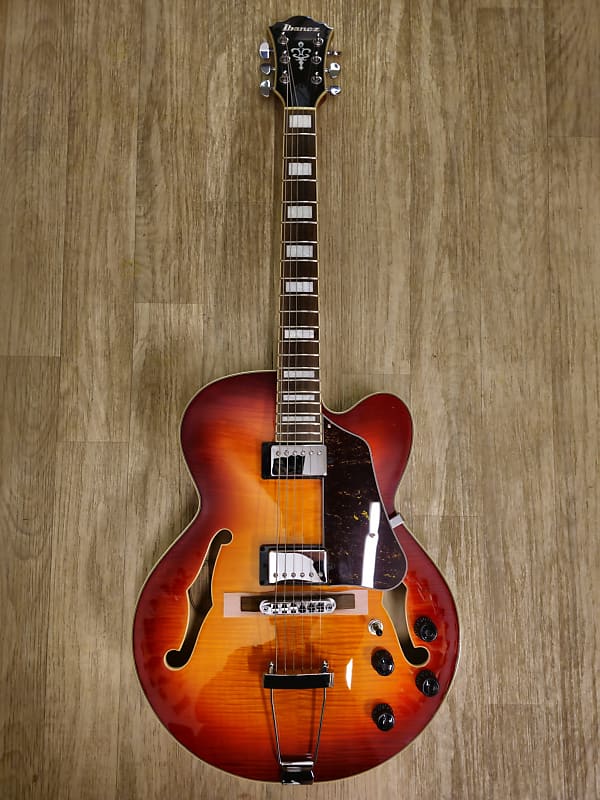 Ibanez AF75FM AWB - Aged Whiskey Burst | Reverb