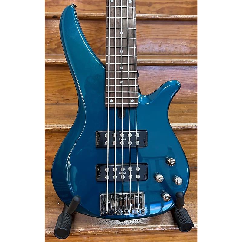 SECONDHAND Yamaha RBX 375 5-String - Metallic Turquoise