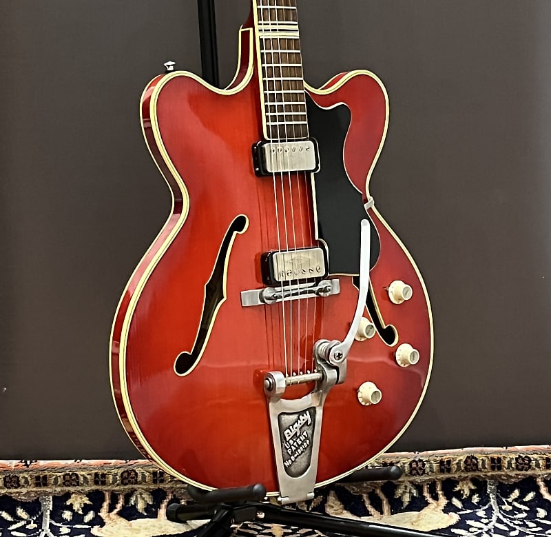 1963 Hofner Verithin with Bigsby | Reverb