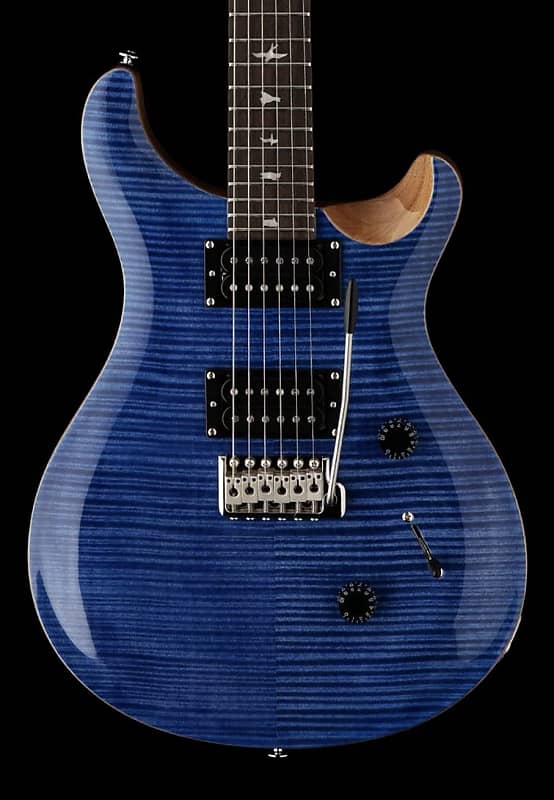 PRS SE Custom 24 Faded Blue DISPLAY MODEL | Reverb