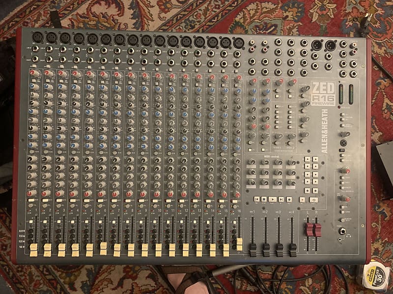 Allen & Heath ZEDR16 16Channel Firewire Recording Mixer Reverb