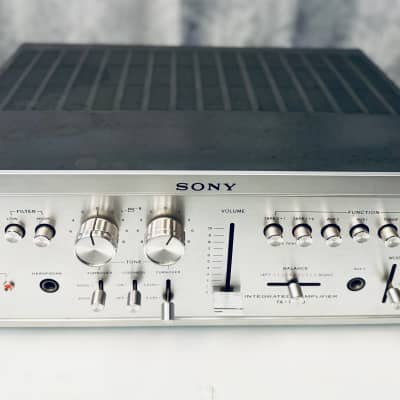 Vintage Sony TA-1150D Stereo Integrated Amplifier - Serviced | Reverb