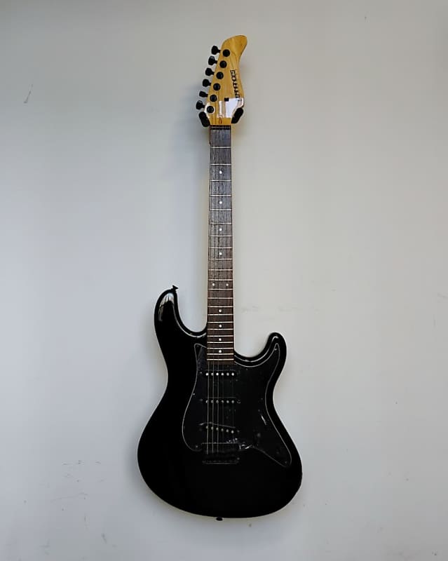 2004 Fernandes Retro Rocket X-1 LTD BLK Electric Guitar - Black