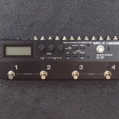 Boss MS-3 Multi-Effects Switcher | Reverb Boss MS-3 Multi-Effects Switcher | Reverb