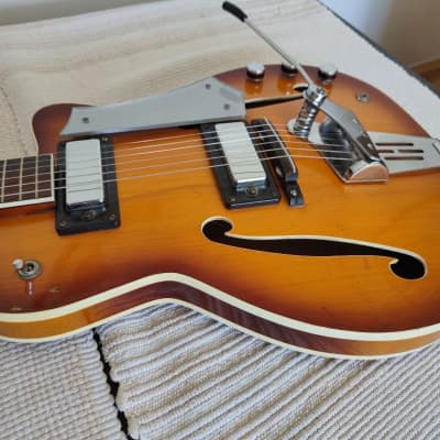 1960's Melodija Menges Hollow Body Jazz Archtop Guitar, | Reverb