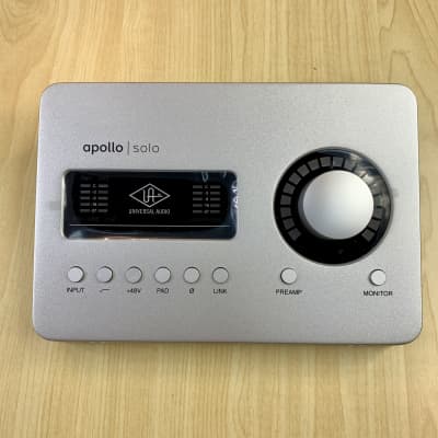 Universal Audio Apollo Solo Heritage Edition Thunderbolt 3 Audio Interface 2020 - Present - Silver F1-05