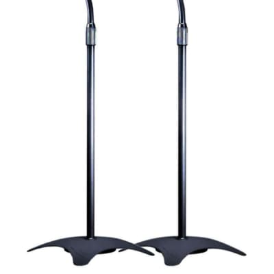 Sony SA-RS3S Wireless Rear Speakers with Monoprice Height Adjustable Speaker Stands (Pair, Black) Bundle image 3