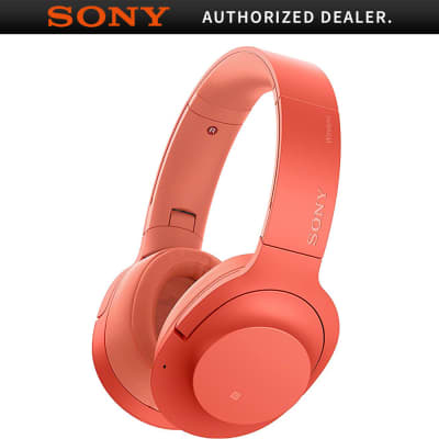 Sony earphones red hot sale