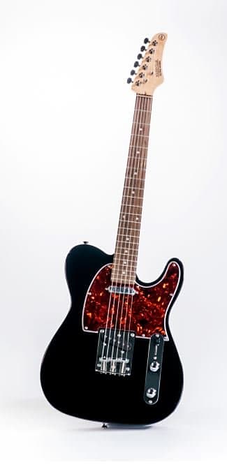 Nashville Guitar Works 120 Black Tele (Rosewood Neck) image 1