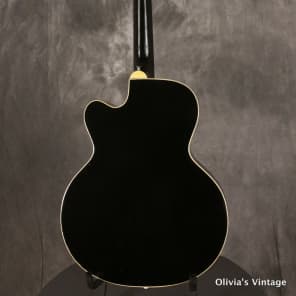 Silvertone H62 Espanada w/3ply Binding 1950s/1960s Black image 9