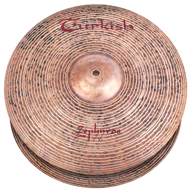 Turkish Cymbals 14" Jazz Series Zephyros Hi-Hat Z-H14 (Pair) image 1