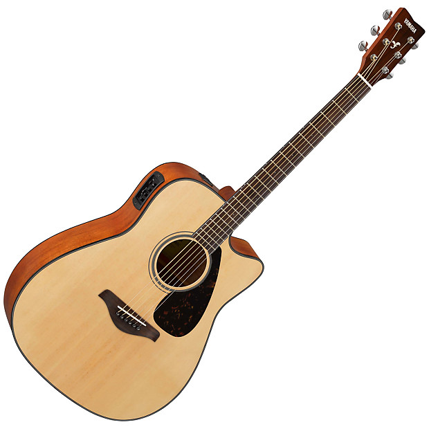 Yamaha FGX800C Acoustic Guitar image 1