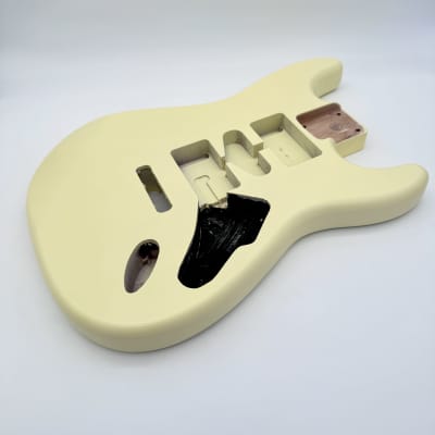 MJT Stratocaster Vintage Aged Nitro - Olympic White | Reverb