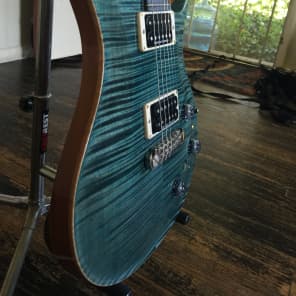 PRS P22 Artist Package 2012 Blue Smokeburst Flametop with Original Hardshell Case and Case Candy image 7
