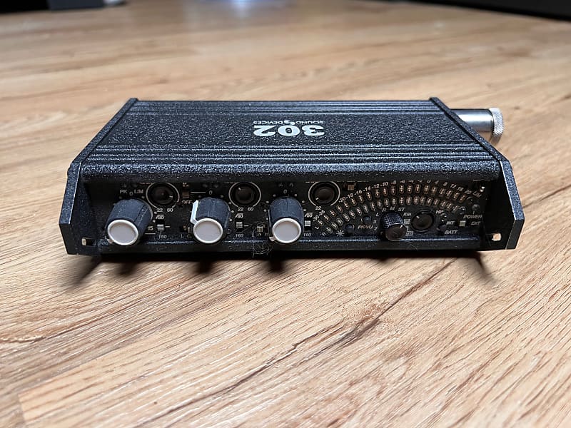 Sound Devices 302 - 3 input Portable Mixer | Reverb