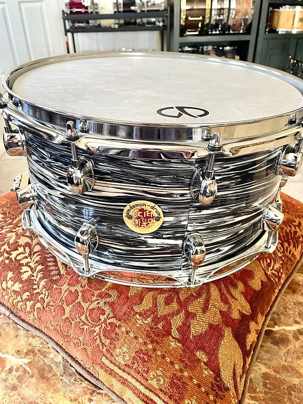 Namdemun German Maple Snare Drum Black Oyster Finish Reverb