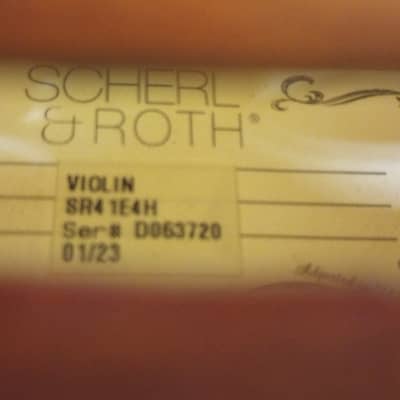 Scherl & Roth SR41E4H Arietta Student Violin Outfit - 4/4 Size image 20