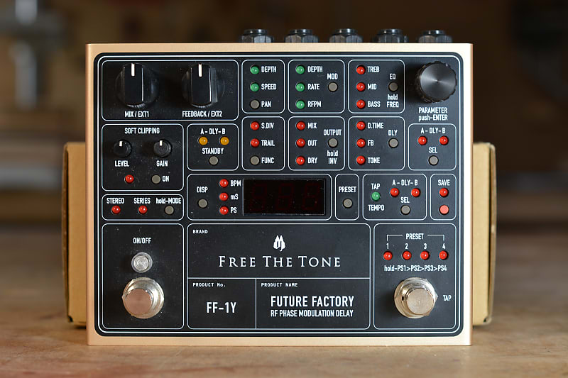 良好品】 Free The Tone FUTURE FACTORY FF-1Y-K エフェクター ...