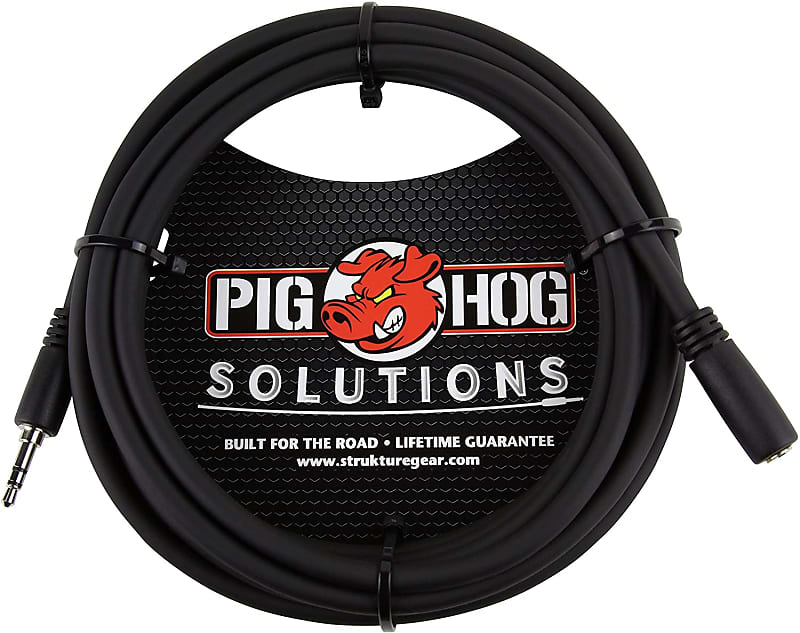 Pig Hog - PHX35-10 - Headphone Extension Cable - 3.5mm - 10 ft. image 1
