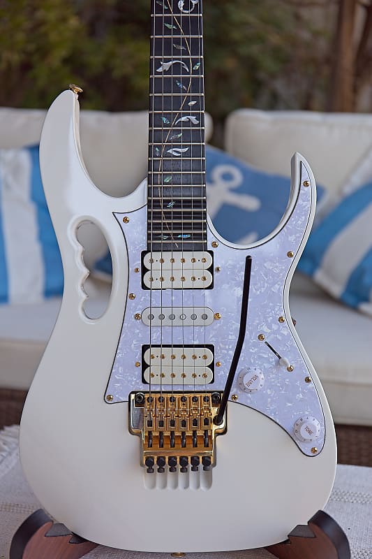 Ibanez JEM7VP-WH Steve Vai Premium 2019 - White | Reverb