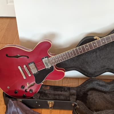 1988 Gibson ES335 in Cherry Red - Vintage & Rare Electric Guitar ES 335 image 2