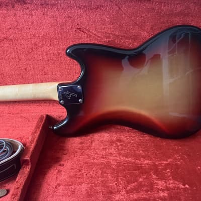 Fender Mustang Bass left handed 1975 mega rare image 8