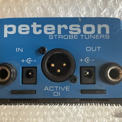Peterson VS-S StroboStomp Pedal Tuner 2000s - Blue image 2