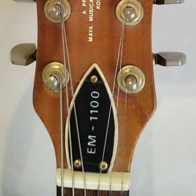El Maya EM1100 1980s Vintage Rare Guitar ! Read Description! image 3