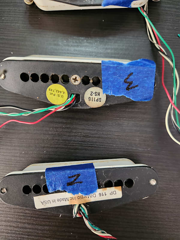 ディマジオ hs-3  2発　アッセンブリーオマケ付き ディマジオ hs-3 2発 アッセンブリーオマケ付き（中古】DIMARZIO