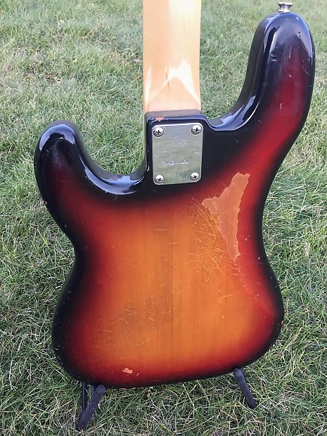 National Precision Bass Copy :: 1970's :: Sunburst :: MIJ