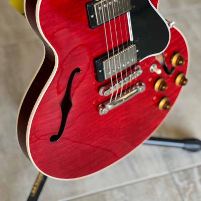 Gibson Custom CS-336 Guitar Figured Top Faded Cherry 6 lbs 6 oz for sale