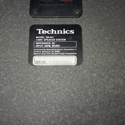 Technics SB-A51 1991-92 Wood image 3