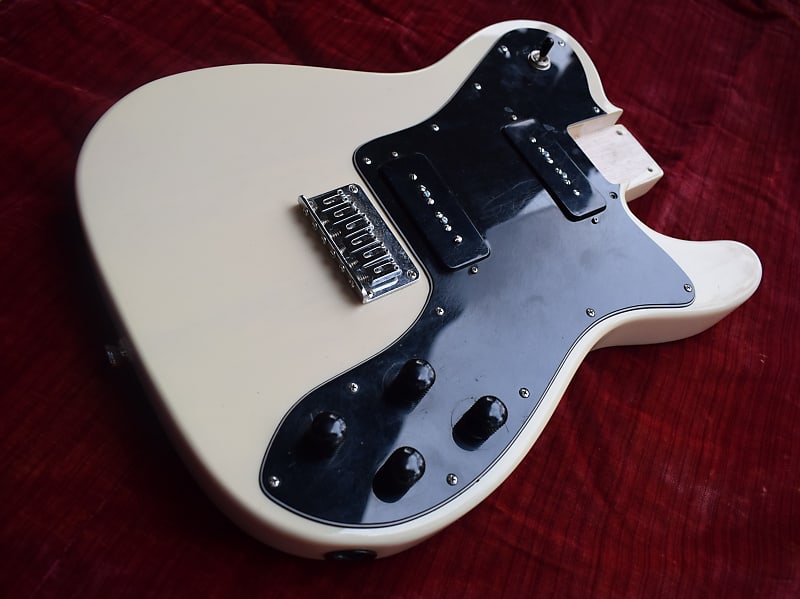 Loaded Fender Squire Telecaster Custom Body W/ P90 pickups & Reverb